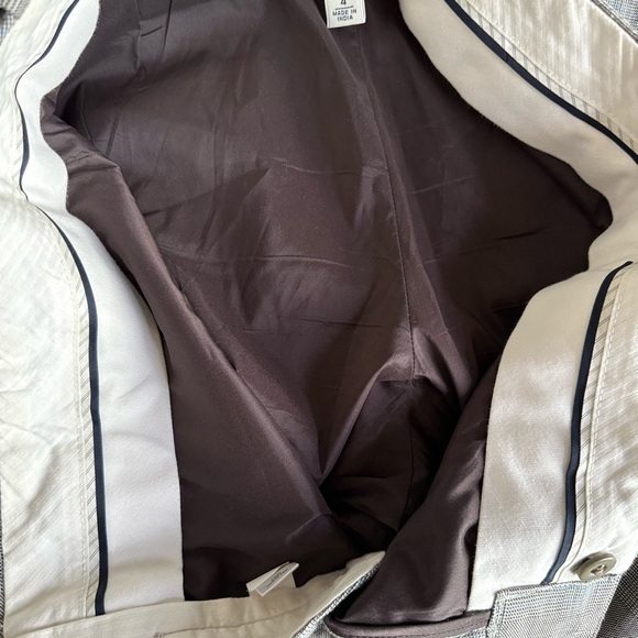 Y2K Banana Republic Wool Martin Fit Stretch Plaid Dress Pants - Picture 11 of 13